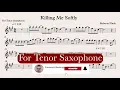 Lagu Killing Me Softly - Play along for Tenor Sax