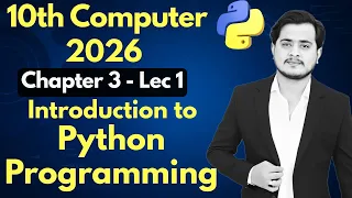 Introduction to Python Programming 10th Computer - Chapter 3