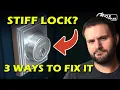 Stiff Lock 3 Ways How to Fix It