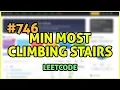 LeetCode Problem 746 Min Cost Climbing Stairs Java