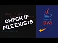 How to Check If File Exists in Java 2025