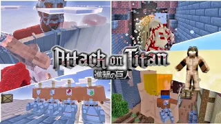update attack on titan addon minecraft bedrock 1 26 
