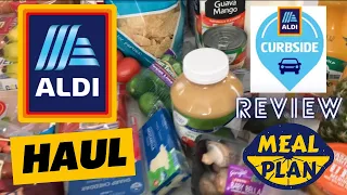 ALDI HAUL IS THEIR GROCERY PICKUP WORTH IT BONUS REVIEW