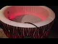 Saluspa Hollywood LED Lights and Filling it with air