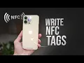 How to Write NFC Tags iPhone tutorial