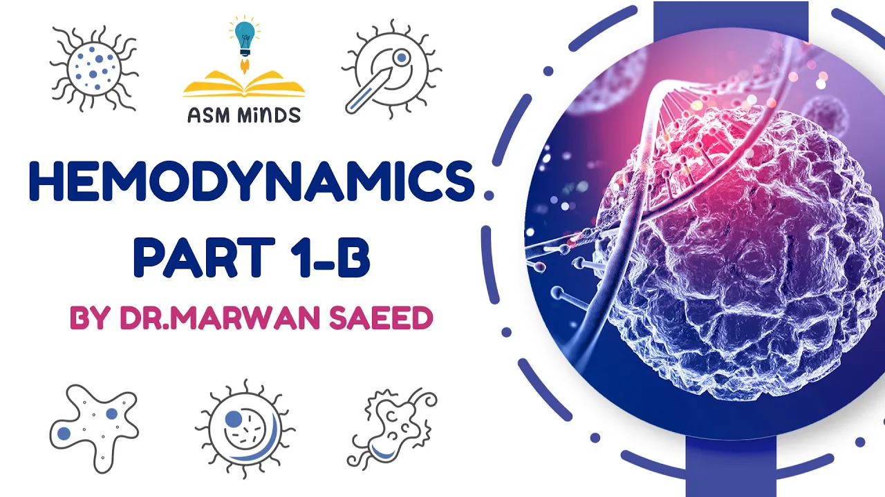 Hemodynamics part 1-B by Dr.Marwan Saeed