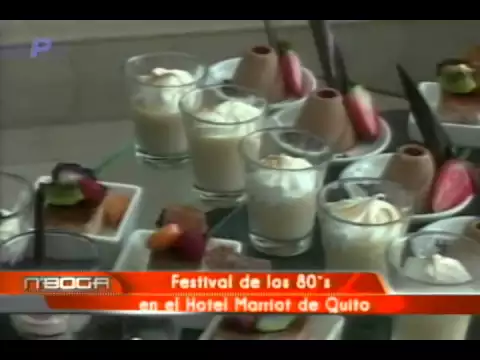 Festival de los 80´s en el Hotel Marriot de Quito