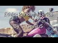 Lagu Ethic Pandana Lyrics