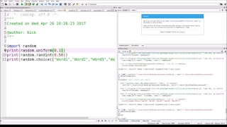 Python Tutorial 12 Random