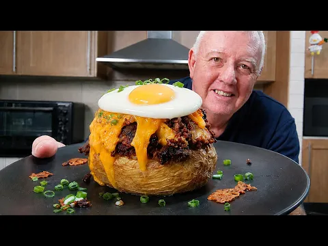 Corned Beef Hash Jacket Potatoes