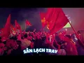 Lagu Vietnam neemt een 3-2 voorsprong op Thailand, de fans vieren het uitbundig.