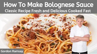 Die BESTE Bolognese ist so einfach - Bolognese alla Mamma - 030 BBQ. 