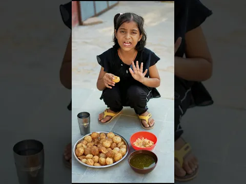 Papa ne Mansi Ko Panipuri khana Sikhaya #shorts #panipuri #papa #funny