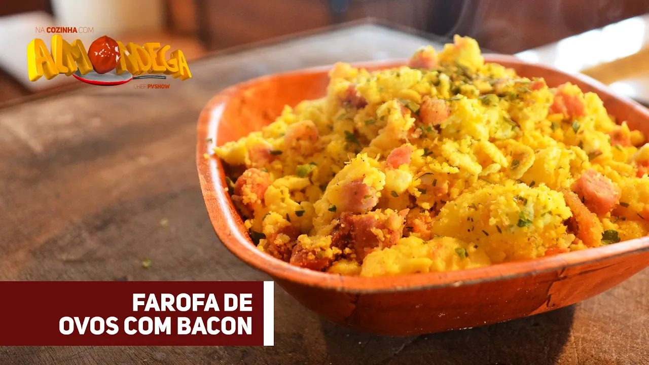 FAROFA DE OVO FÁCIL