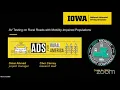 2021 Midwest Transit Conference AV Testing on Rural Roads with Mobility Impaired Populations