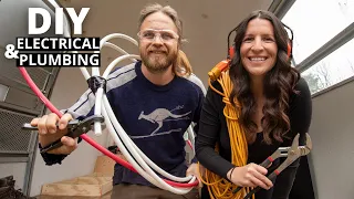 DIY WATER & POWER in a Tiny Home on Wheels