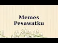 Memes - Pesawatku || Roket Video Lirik