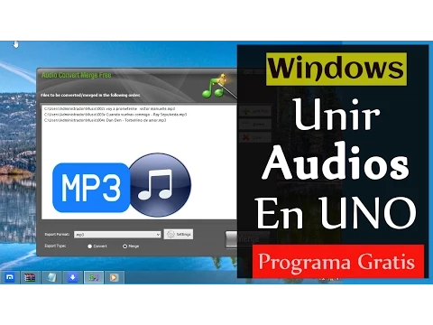 Download MP3 4 Pasos: Unir Varias Canciones en una sola [MP3]