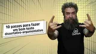 10 Passos para Fazer um bom Texto Dissertativo-Argumentativo - Brasil Escola