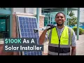 Making 100K A Year As A Solar Roof Installer In New Jersey On The Job