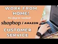 Amazon Work From Home Customer Service Work From Home Job 2023 Remote Job No Degree Needed