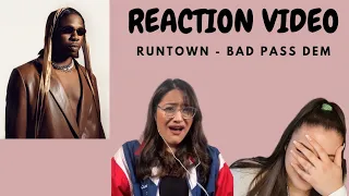 just vibes reaction runtown bad pass dem