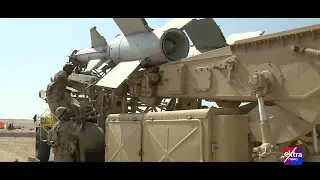 الرئيس السيسي  لا أحد يقدر على الجيش المصري واللي هيقرب لمصر هشيله من فوق وش الأرض دندنها