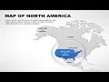 Master North America Keynote Maps Editable Templates for Pro Presentations