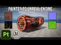 Substance 3D Painter Textures into Unreal Engine 5 Including Emission