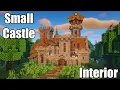 Minecraft Little Castle Tutorial Part 3 Interior
