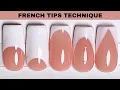 How To Do French Tip Nails French Tip Nail Art Tutorial