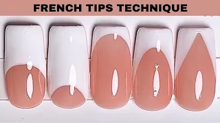 How To Do French Tip Nails French Tip Nail Art Tutorial