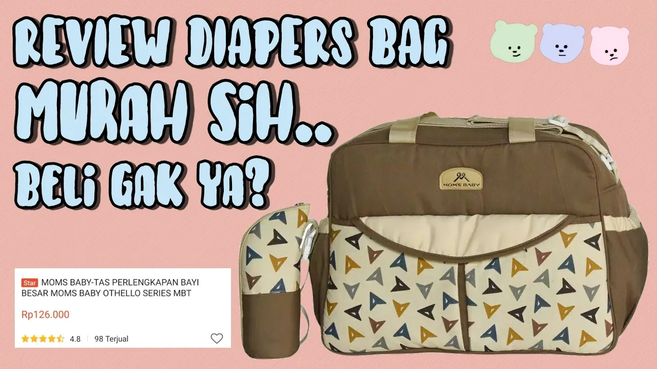 Haul Tas UNBOXING | Diaper Bag Hits | Tas Bayi yang Wajib Punya | Jujube Indonesia | Review Tas Hari. 