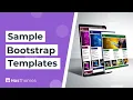 Sample Bootstrap Templates Bootstrap Templates for Website