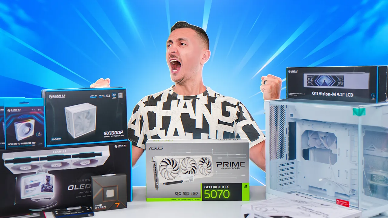 Building the Cleanest Gaming PC of 2026 - Lian Li O11 Vision-M