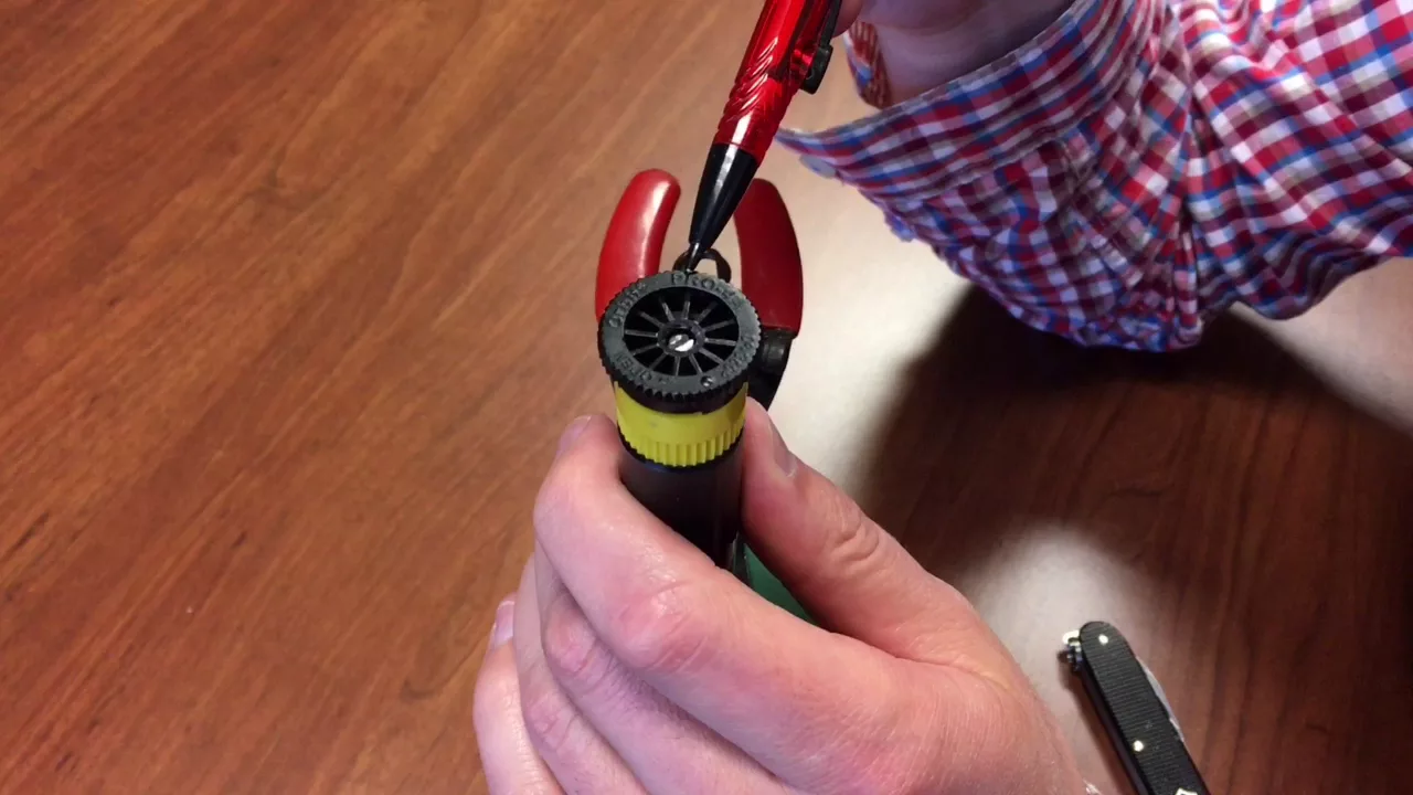 How to Adjust an Orbit Adjustable Nozzle