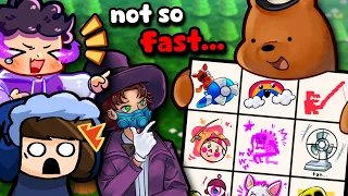 I Forced FNAF YouTubers To Play FNAF World Bingo