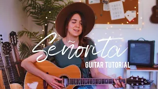 Download Señorita - Shawn Mendes + Camila Cabello | Guitar Tutorial MP3