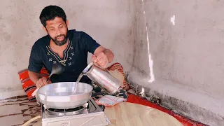 تحضر كيمر عرب الاصلي على الطريقة القديمة بدون خميرة بدون اي شيء حليب فقط 