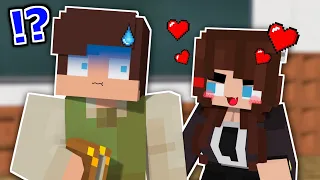 jj becomes a teacher maizen minecraft animation jj u0026 mikey