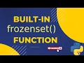 RK frozenset Built-in function in python