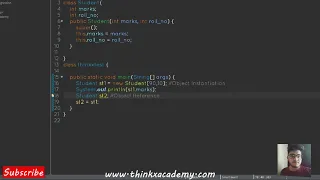 Object Reference vs Object Instantiation in Java