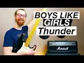 Download Lagu Thunder by Boys Like Girls - Guitar Lesson \u0026 Tutorial