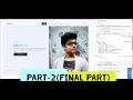 How to make Complete Responsive Personal Portfolio Website using HTML CSS JavaScript Part-2 final
