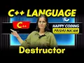 Destructor in C Complete C Course Happy Coding with Prishu