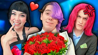 Cita con ROMANCE pero MYSTERY es su SIRVIENTE!