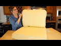 UNBOXING Cooskin Outdoor Patio Chair Cushion Review 2022 24 x 24 x 5 Inch Water Resistant Cushion