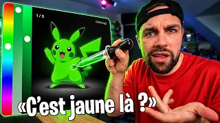Le jeu des couleurs en étant Daltonien...