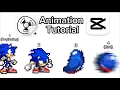 How I Make Sonic Sprite Animations FlipaClip Animation Tutorial