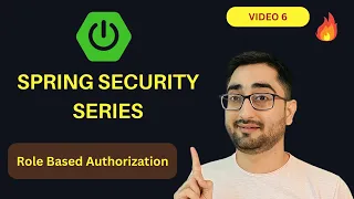 Role Based Authorization Line By Line Spring Security Full Course Series